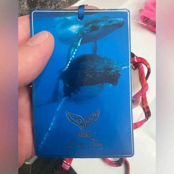 NWT Lisa Blue African Skies Bikini Top - Picture 7 of 10